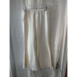 G.Nee Pants Size Unknown See Measurement Photos XS To S Creme Wide Leg Bell...